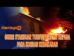 MENJELANG TAHUN BARU, ENAM DERET RUKO LUDES TERBAKAR